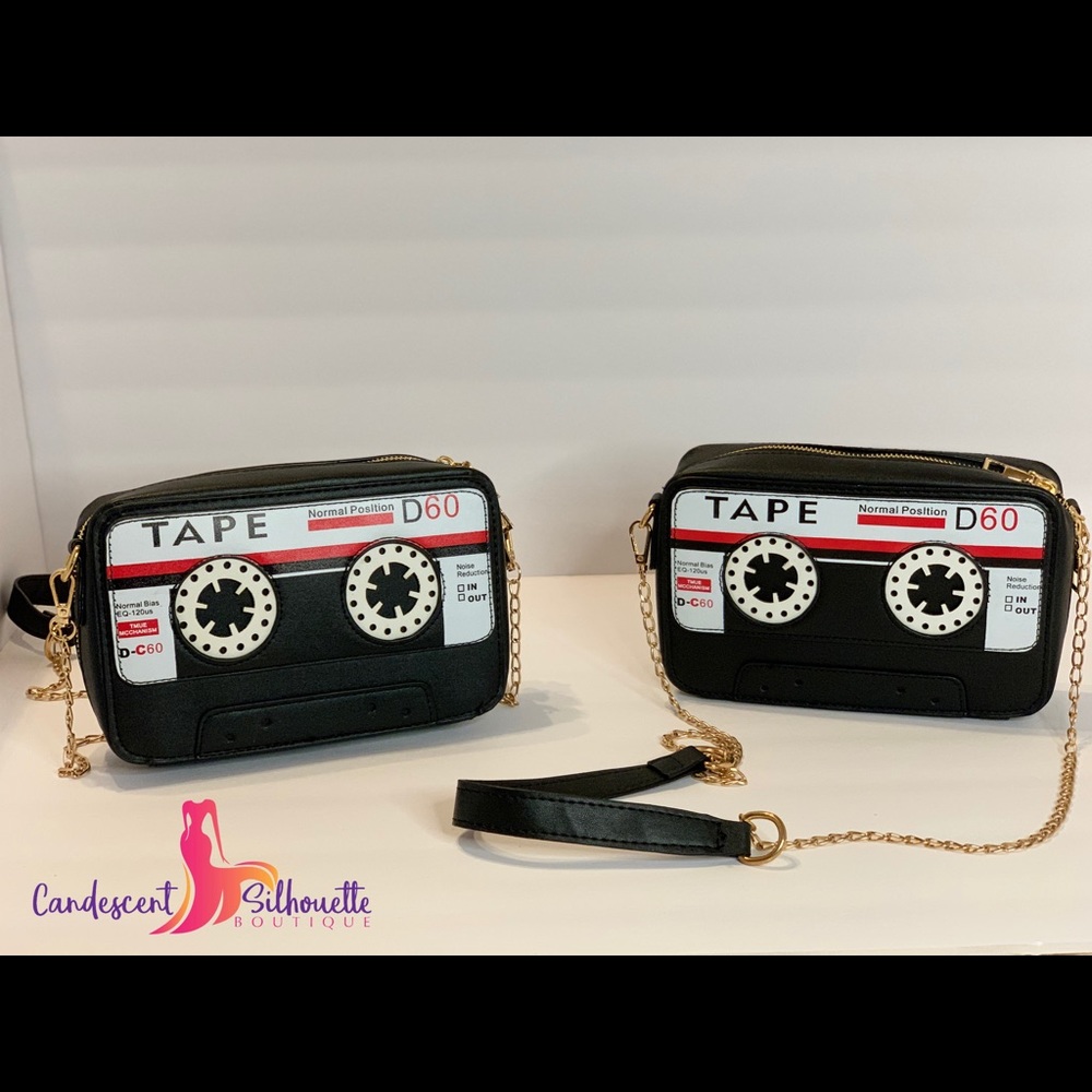 Cassette Tape purse!/ Brand New!